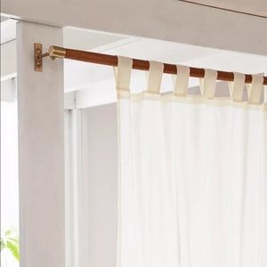 Urban Outfitters mid century curtain rod. 5 available still in boxes